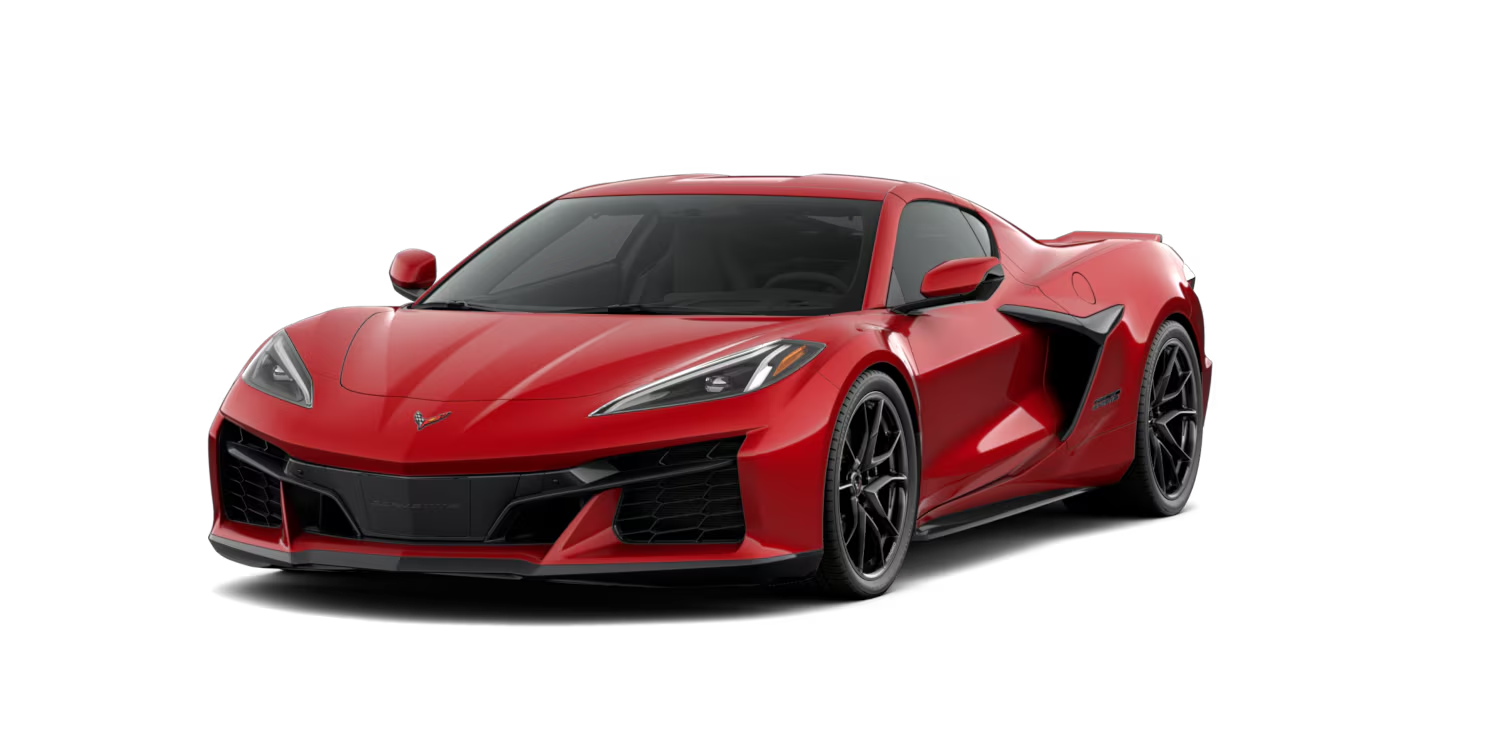 2027 Chevrolet Corvette Grand Sport with wide-body styling, aggressive front design, and a powerful mid-engine sports-car profile